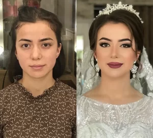آرایش لایت عروس ایرانی